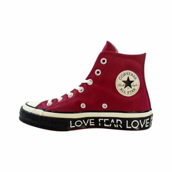 CONVERSE CHUCK 70 HI "LOVE GRAPHIC" 563472C Womens 10.5 Mens 8.5 US 42 EUR RED - Picture 3 of 10